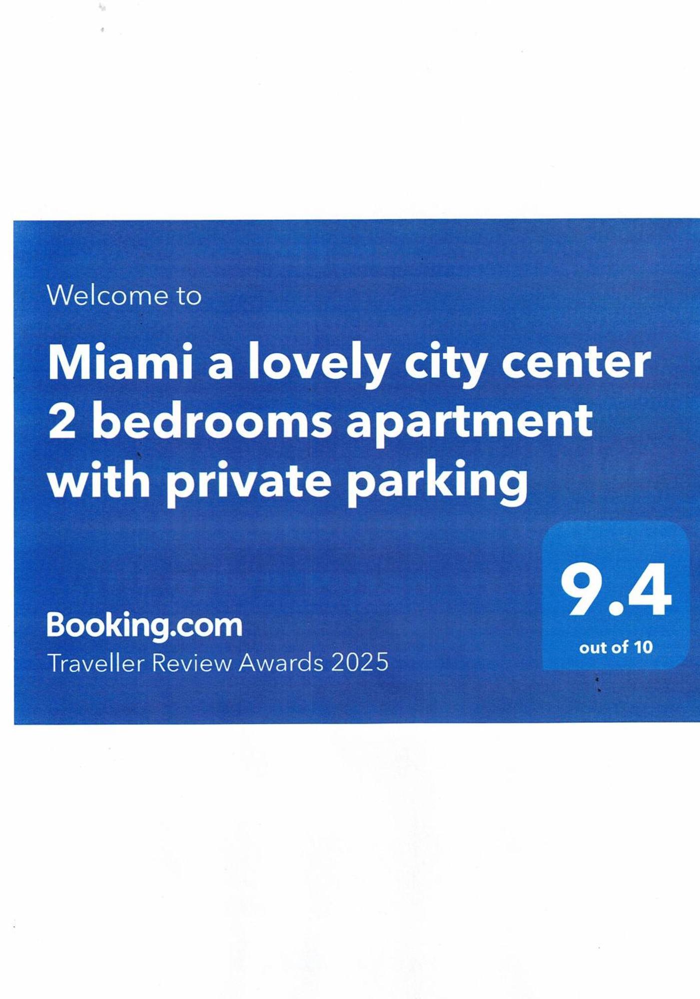 Miami A Lovely City Center 2 Bedrooms Apartment With Private Parking Szófia Kültér fotó